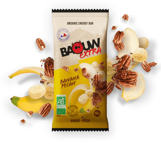 Barre Extra bio Banane & Noix de pécan