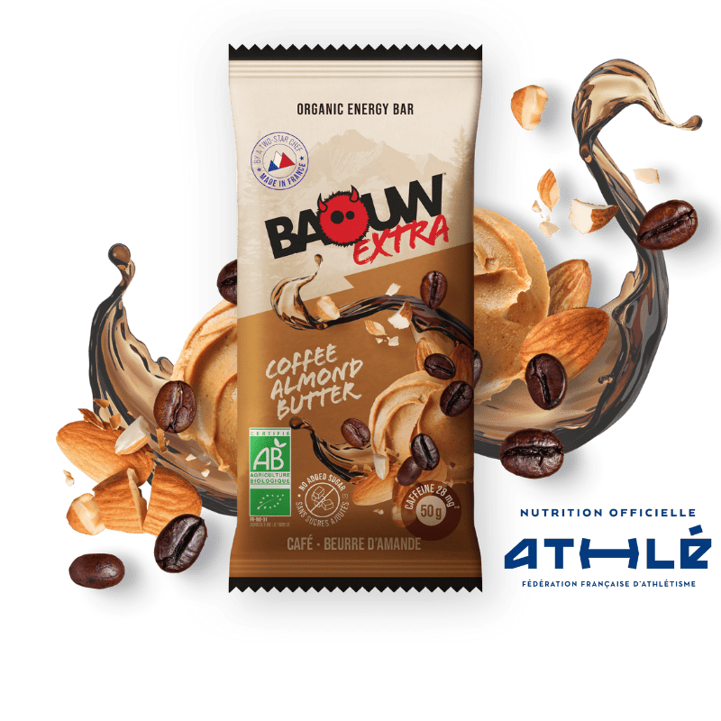 Barre Extra bio Café & beurre d'amandes