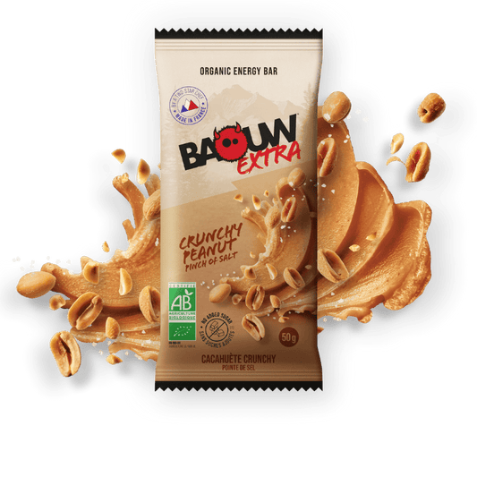 Barre Extra bio Cacahuette crunchy