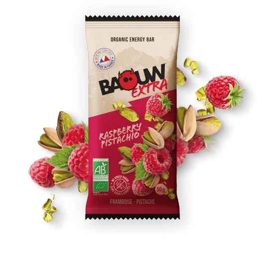 Barre Extra bio Framboises & pistaches