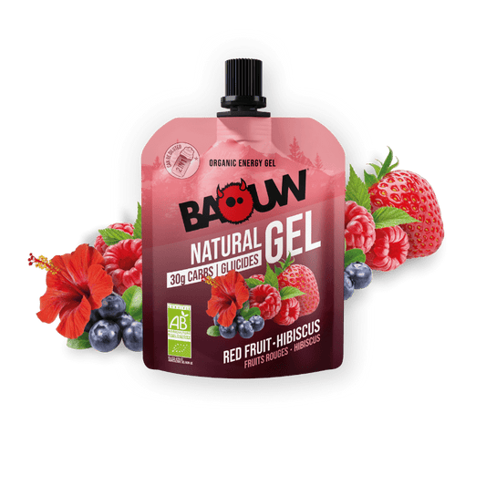 Gel naturel bio Pêche & thé Matcha