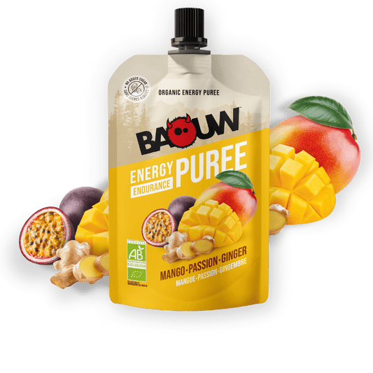 Purée bio Mangue Passion & Gingembre