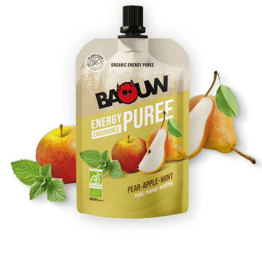 Purée bio Poire-Pomme & Menthe