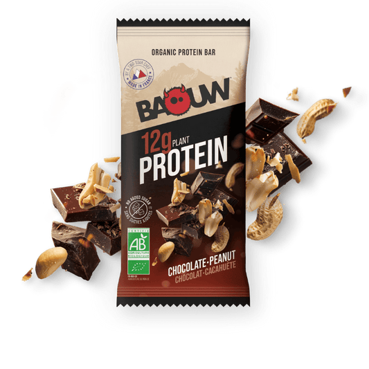 Barre protéinée bio Chocolat & Cacahuètes