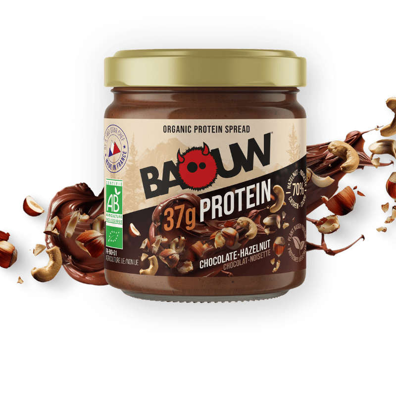 Pâte à Tartiner bio Protéinée Cacao & Noisettes