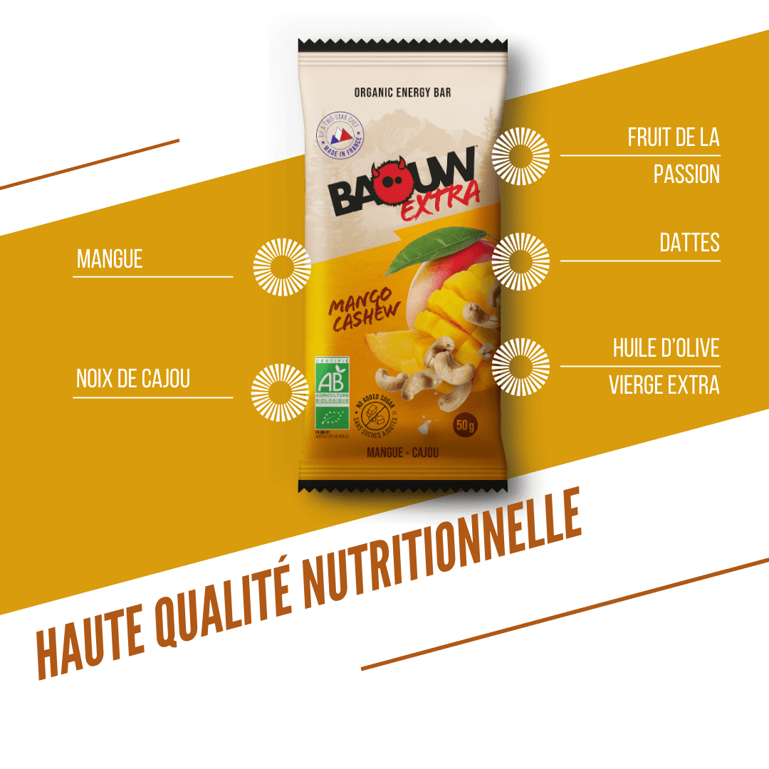 Barre Extra bio Mangue & Cajou