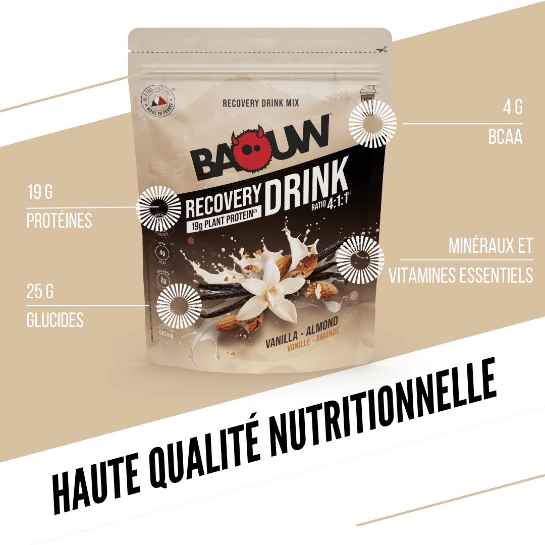 boissons protéinées vanille & amandes