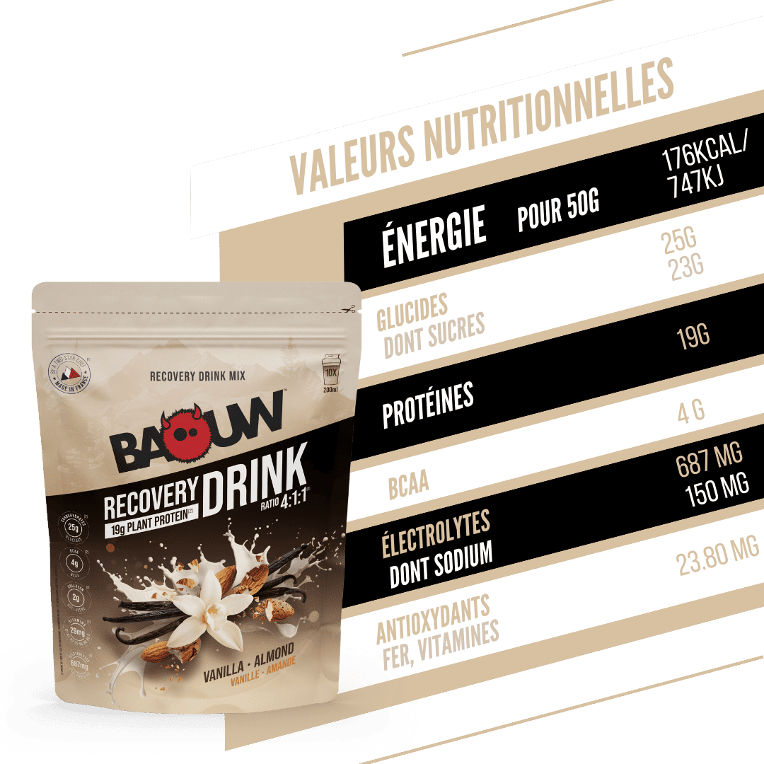 boissons protéinées vanille & amandes