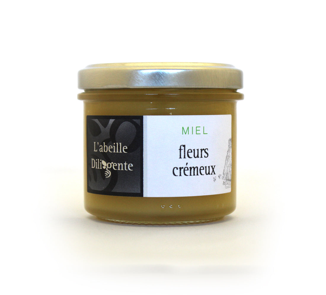 Abeille Diligente Miel Crémeux 150G France