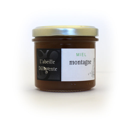 Abeille Diligente Miel Montagne 150G France