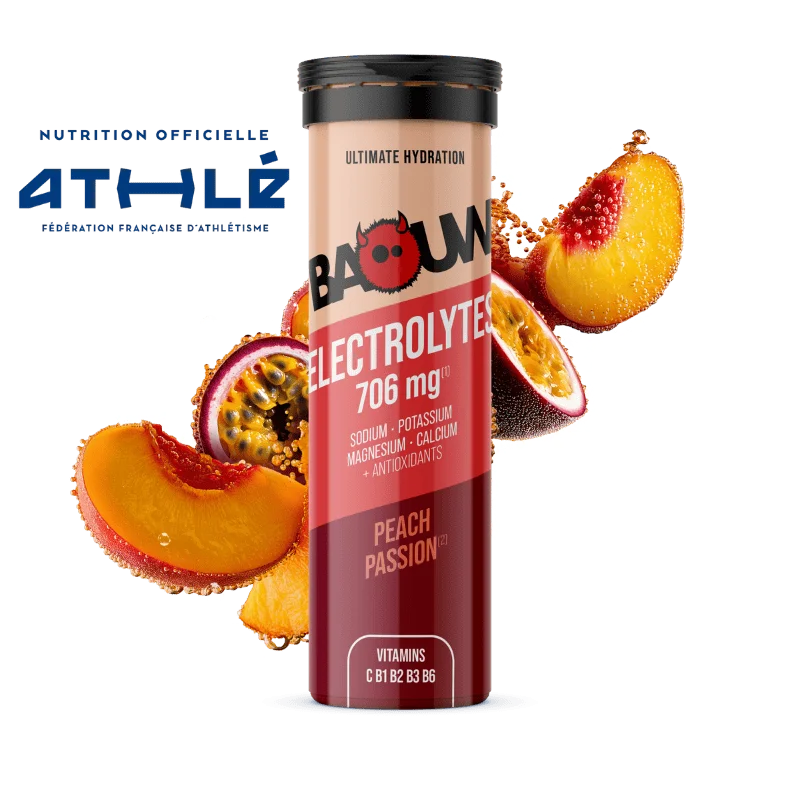 Baouw Electrolytes Pêche-Passion