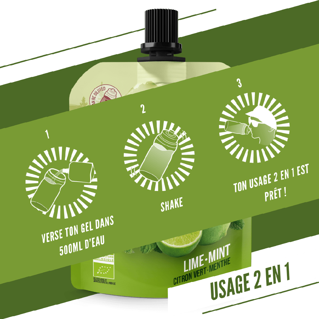 Baouw Gel naturel BIO Citron Vert-Menthe 85g