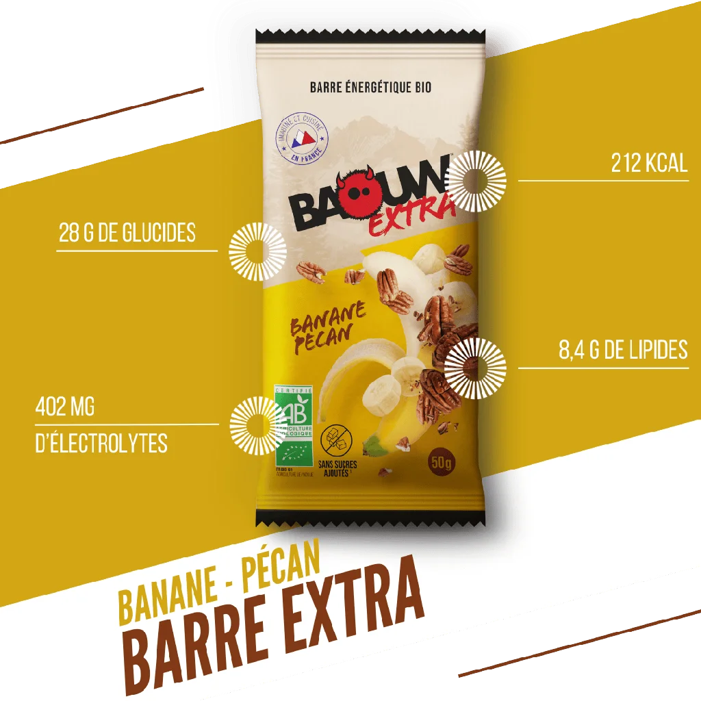 Baouw Barre Extra BIO Banane 50g