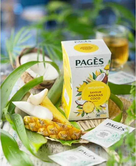Pagès Infusion Ananas Coco x20