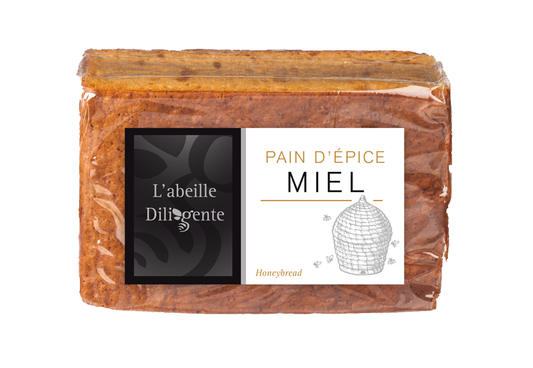 Pain d'Épices tranché pur Miel (57%) + boîte cadeau 300g