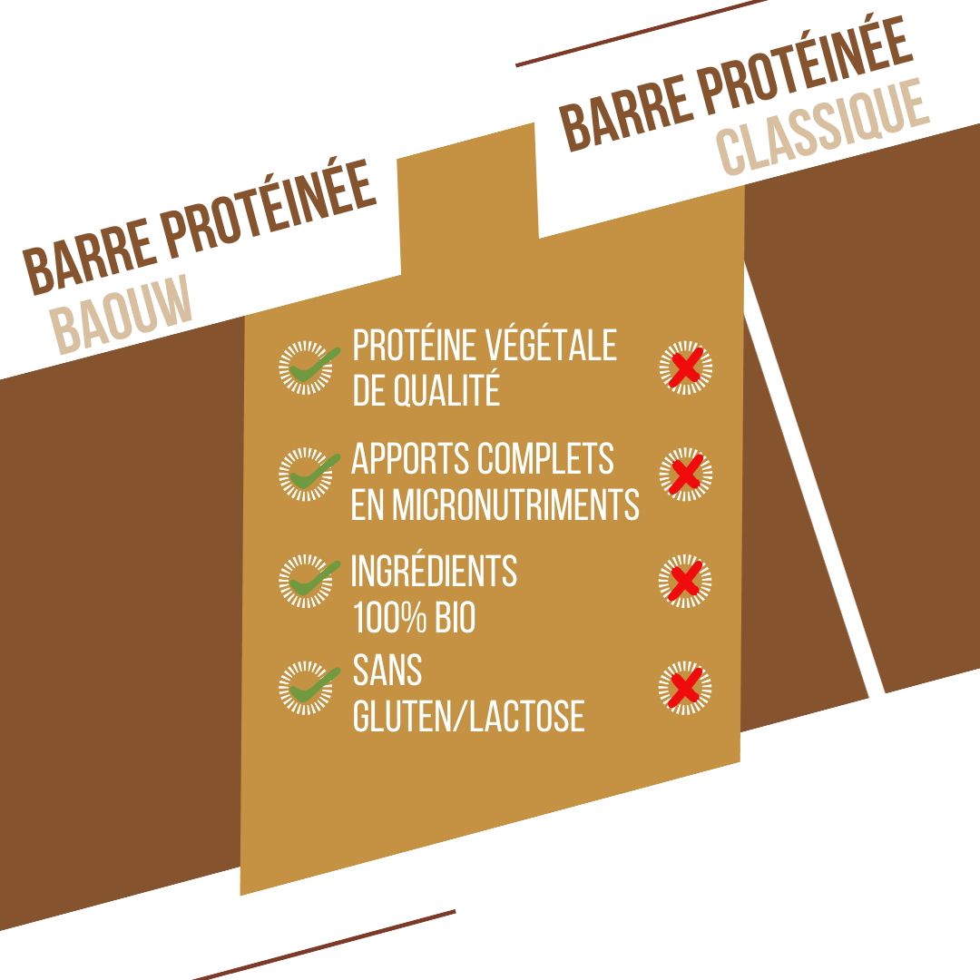 Barres protéinées bio Pomme - Cannelle