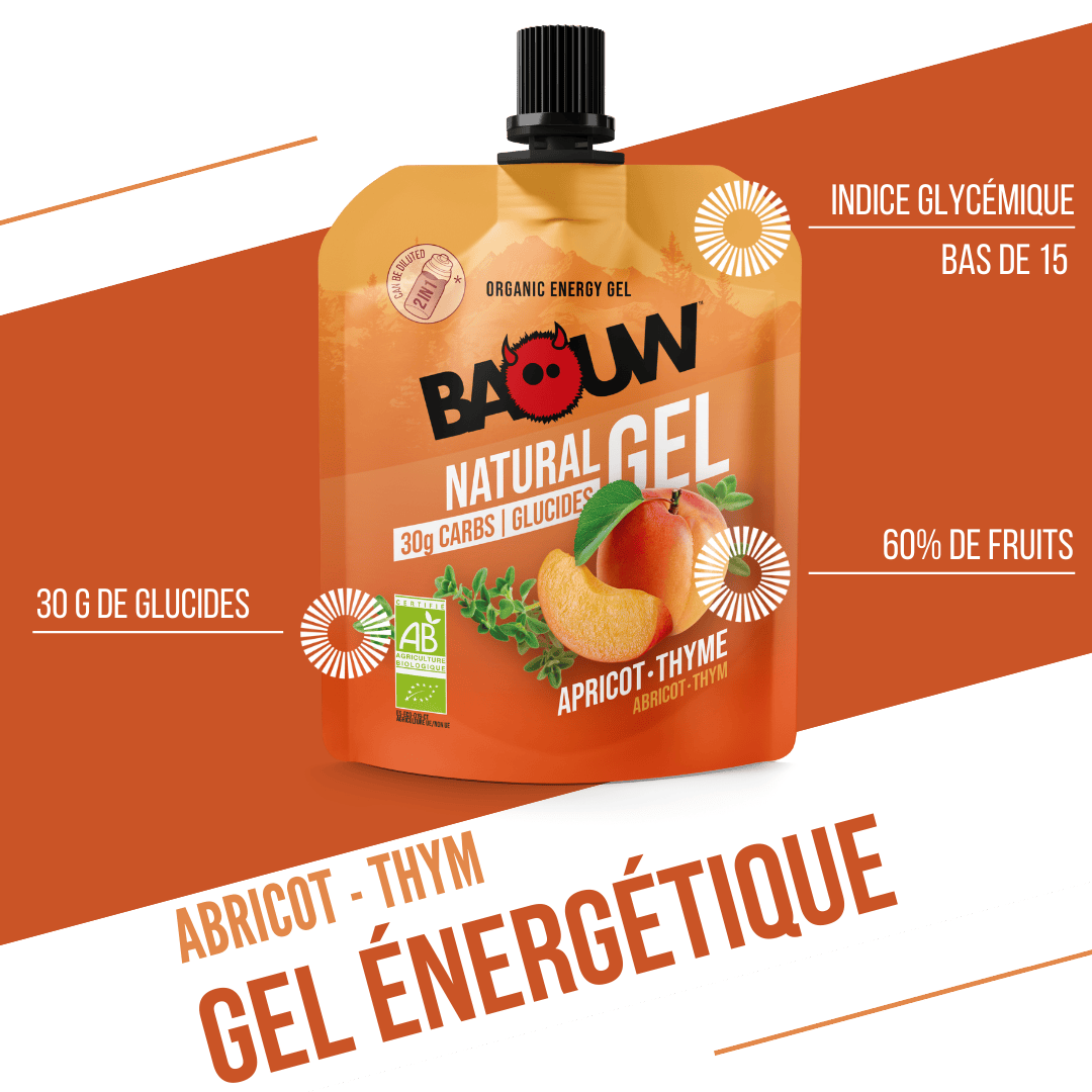 Gel naturel bio Abricot & thym