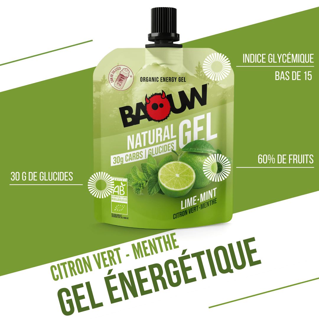 Gel naturel bio Citron Vert & Menthe