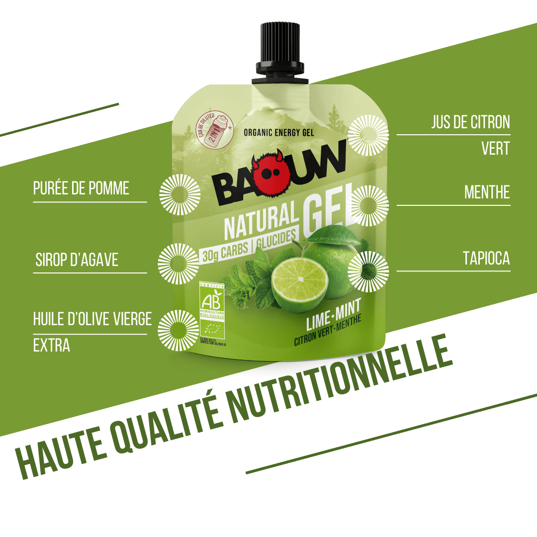Gel naturel bio Citron Vert & Menthe