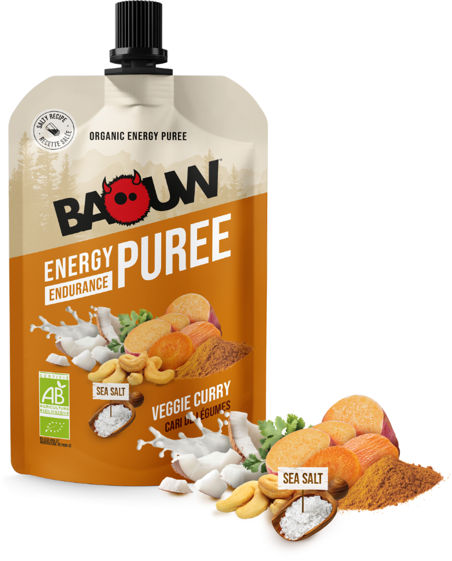 Purée Énergétique BIO cari de légumes 90 gr