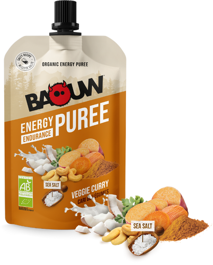 Purée Énergétique BIO cari de légumes 90 gr