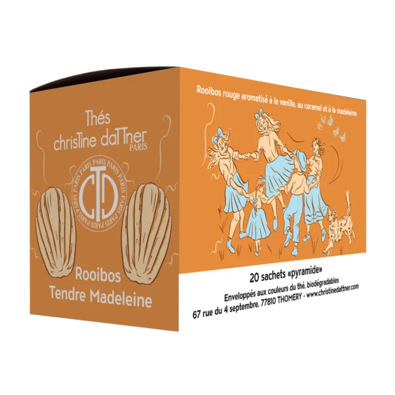 Dattner Rooibos Tendre Madeleine Pyramide 20x