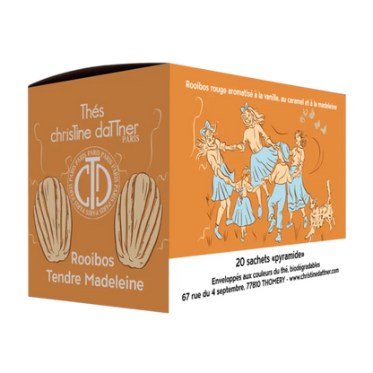 Dattner Rooibos Tendre Madeleine Pyramide 20x