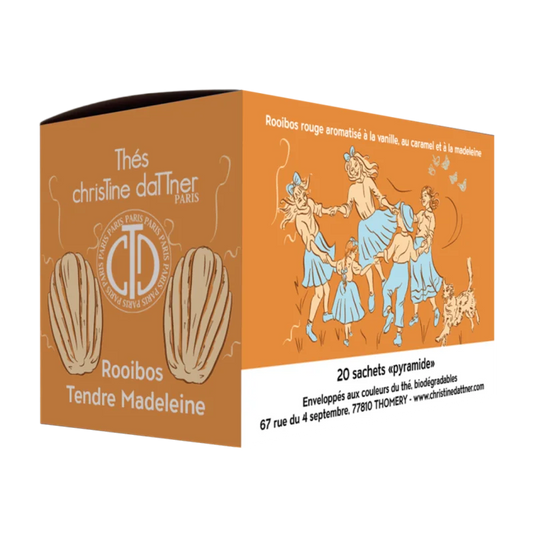 Dattner Rooibos Tendre Madeleine Pyramide 20x
