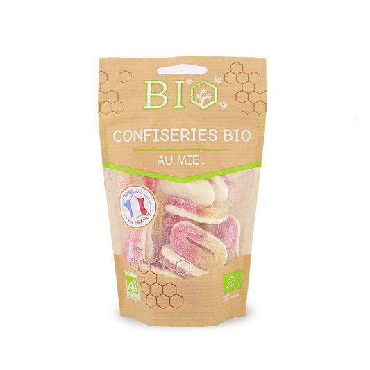 Bonbons Anneaux pêche BIO 120g