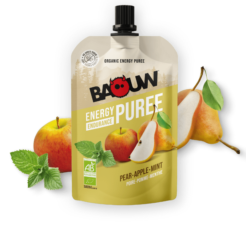 Purée bio Poire-Pomme & Menthe