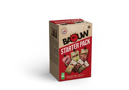 Coffret Starter pack bio: 3 barres, 2 purées, 1 gel
