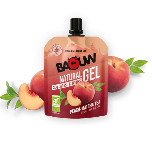 Gel naturel BIO Pêche & Thé Matcha 85 gr
