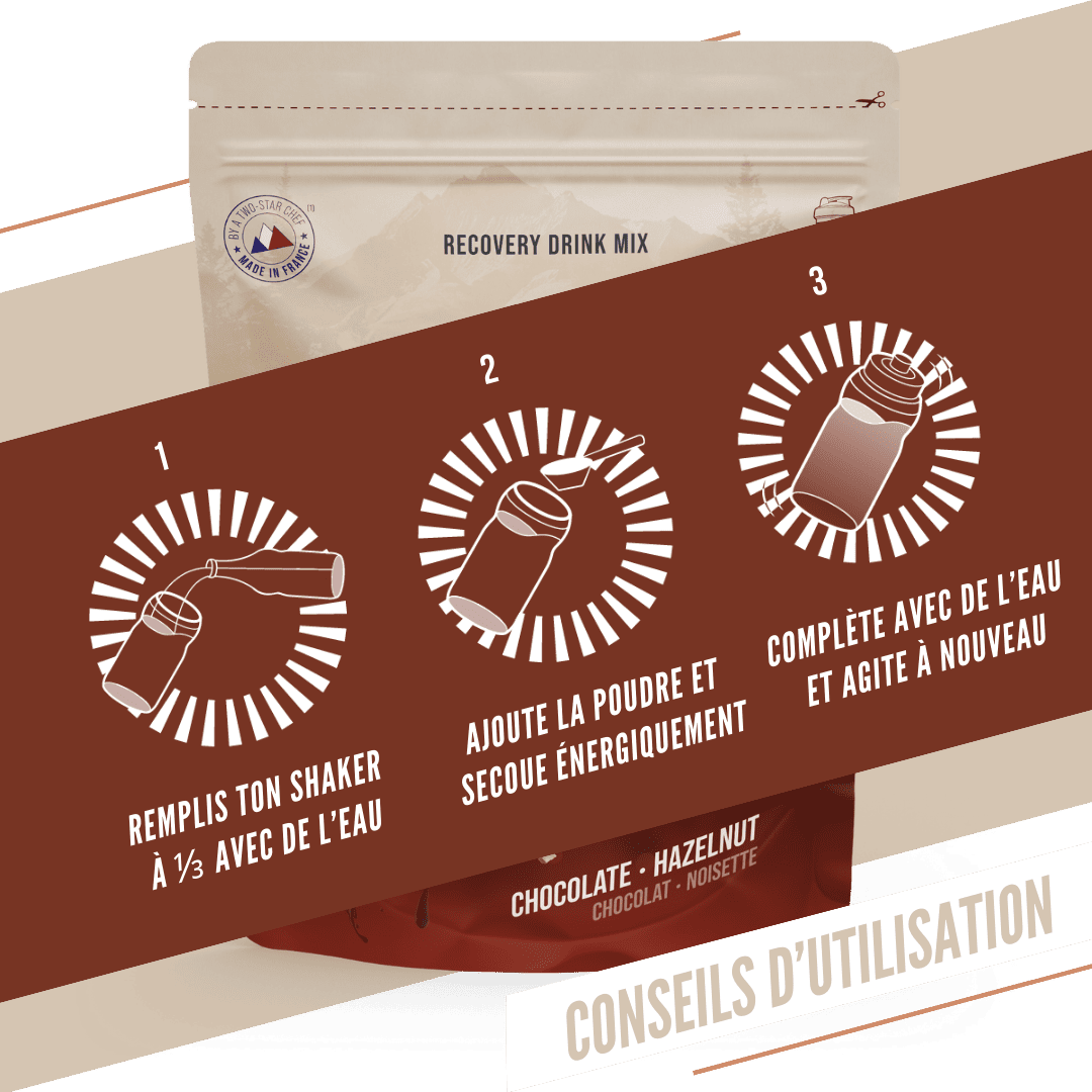Boissons protéinées chocolat & noisettes