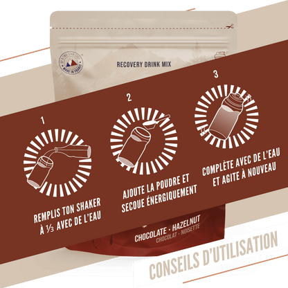 Boissons protéinées chocolat & noisettes