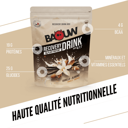 boissons protéinées vanille & amandes