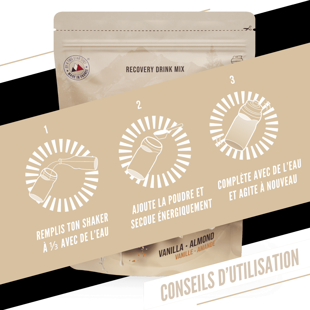 boissons protéinées vanille & amandes