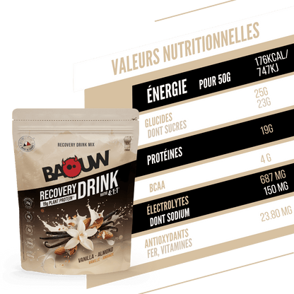 boissons protéinées vanille & amandes