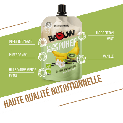 Purée bio Banane & Kiwi-Vanille