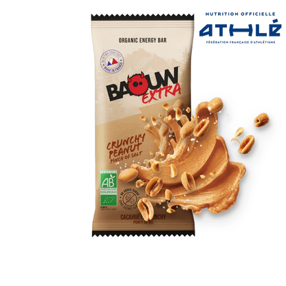Baouw Barre Extra BIO Cacahuette crunchy 50g