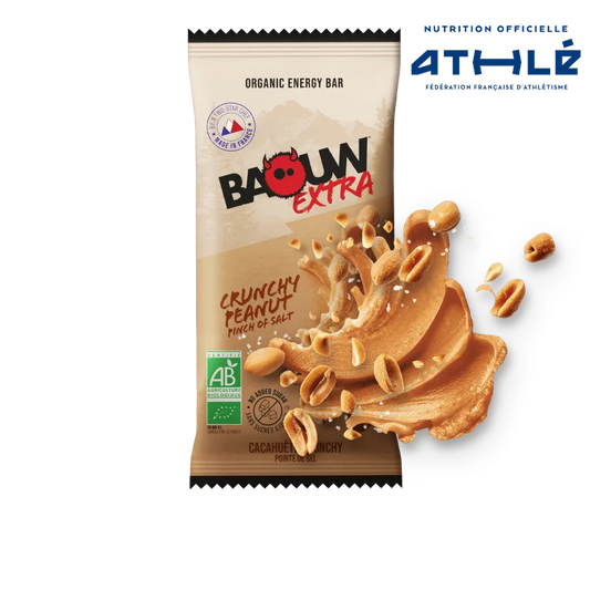 Baouw Barre Extra BIO Cacahuette crunchy 50g
