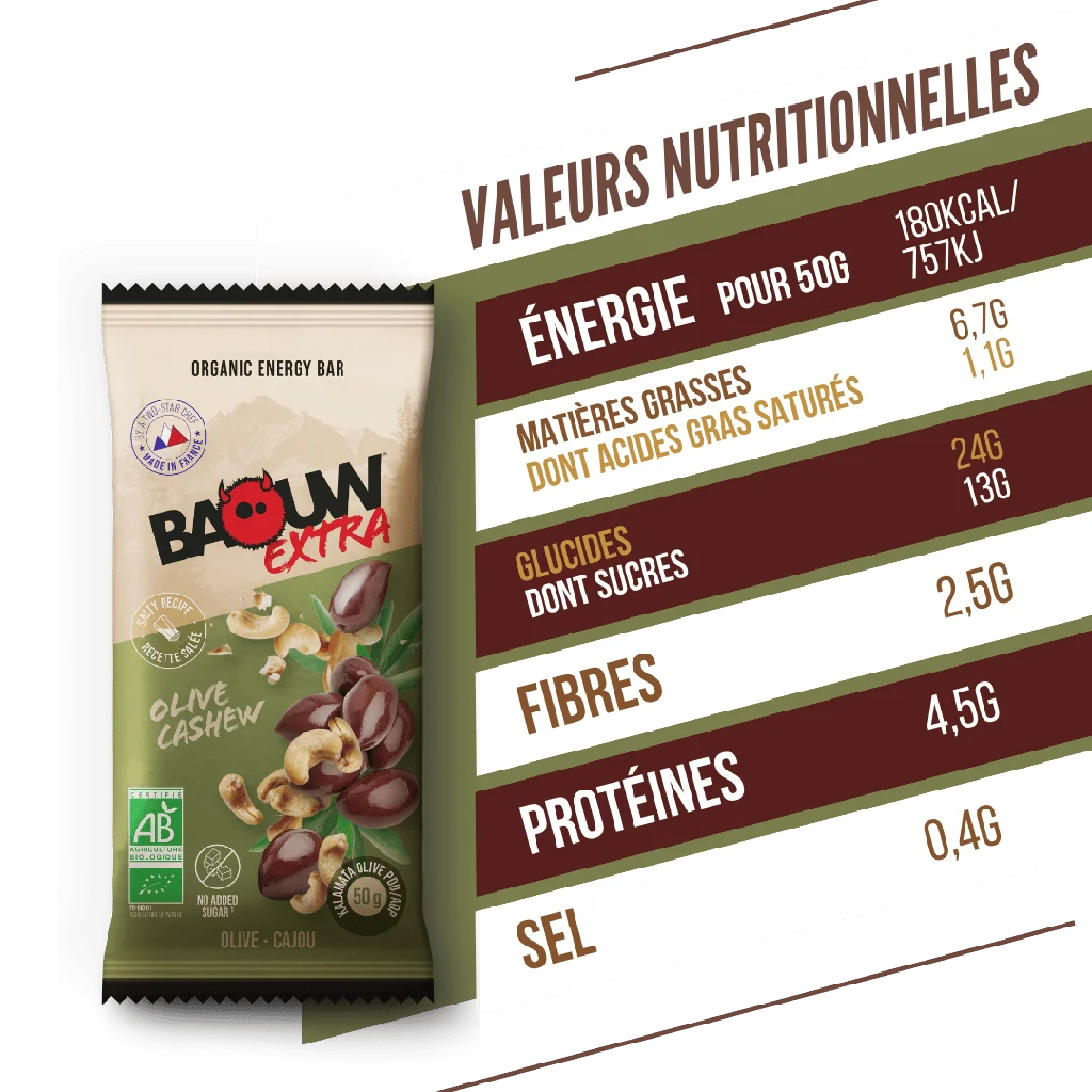 Baouw Barre Extra BIO Olive 50g
