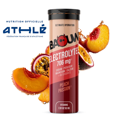 Baouw Electrolytes Pêche-Passion