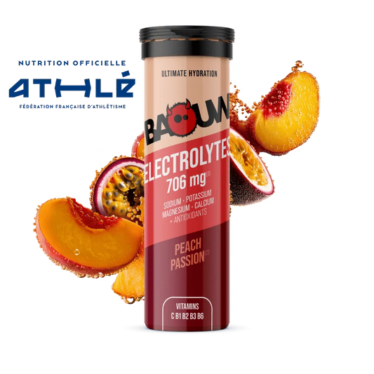 Baouw Electrolytes Pêche-Passion