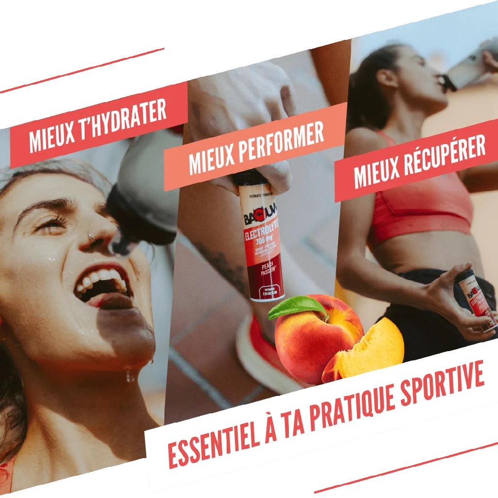 Baouw Electrolytes Pêche-Passion