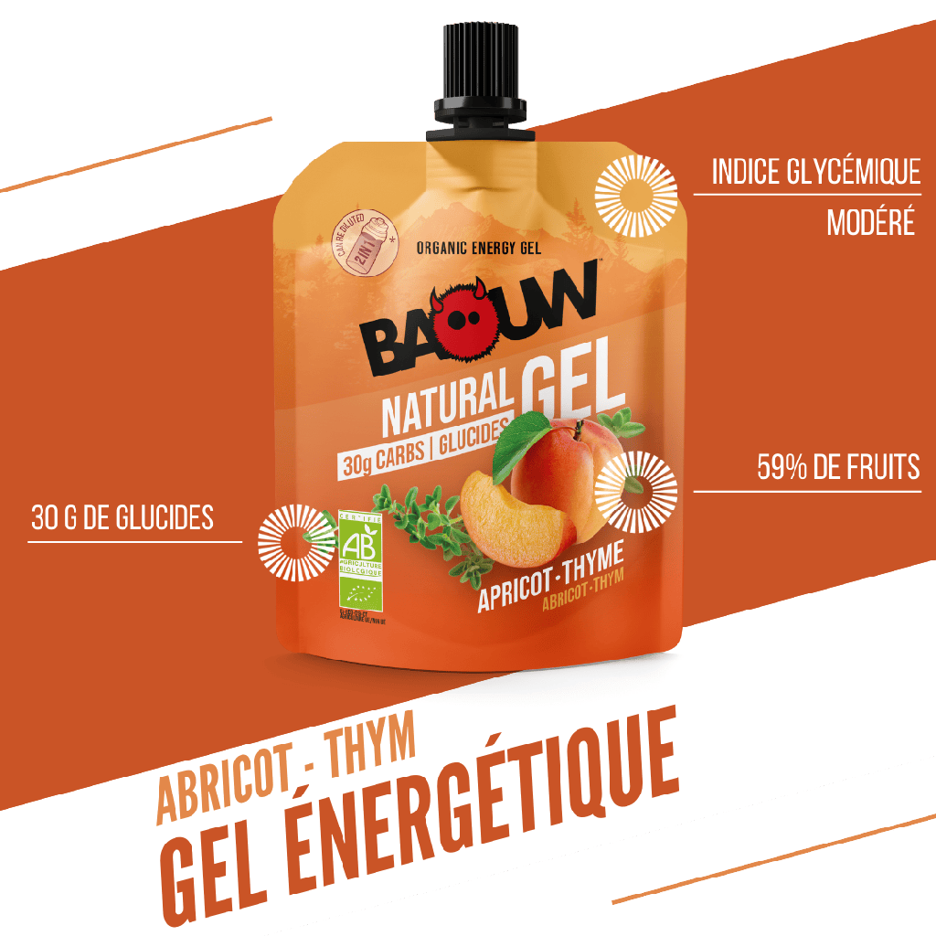 Baouw Gel naturel BIO Abricot 85g
