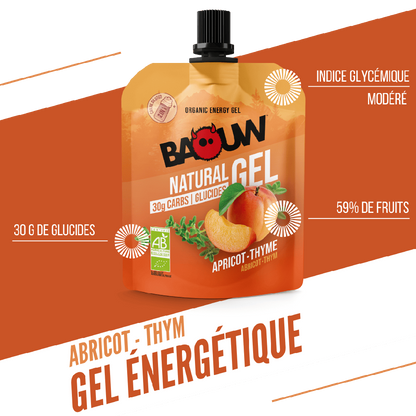 Baouw Gel naturel BIO Abricot 85g