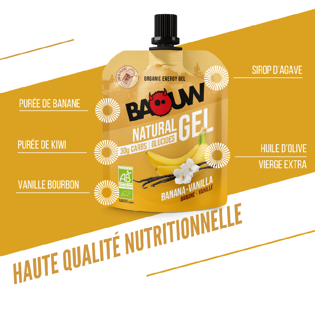 Baouw Gel naturel BIO Banane 85g