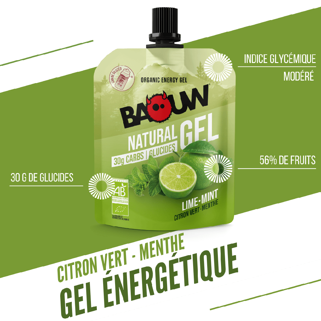 Baouw Gel naturel BIO Citron Vert-Menthe 85g