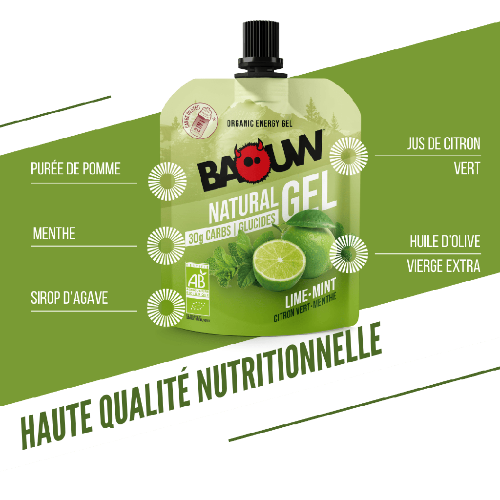 Baouw Gel naturel BIO Citron Vert-Menthe 85g