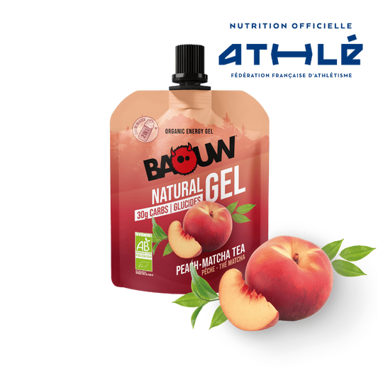 Baouw Gel naturel BIO Pêche 85g